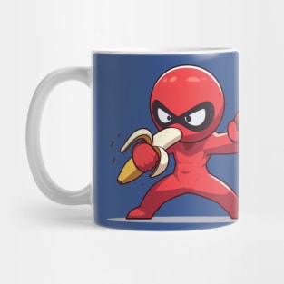 Red Banana Man Mug